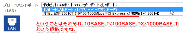 10/100/1000Mbps PCI-Express x1
