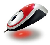 光学式マウスの赤色LED