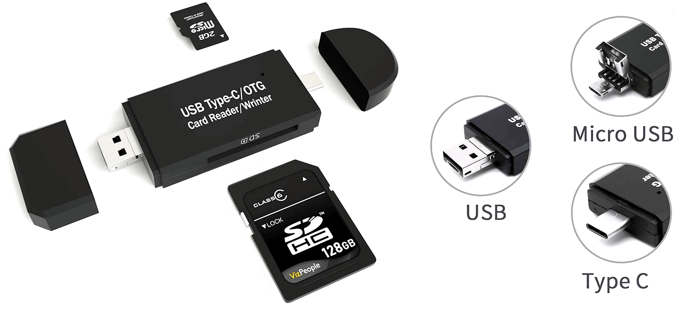 DI＆Q USBマルチカードリーダー