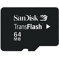 Trans Flashカード（TF）