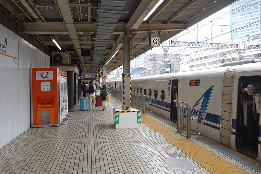 JR静岡駅のホーム
