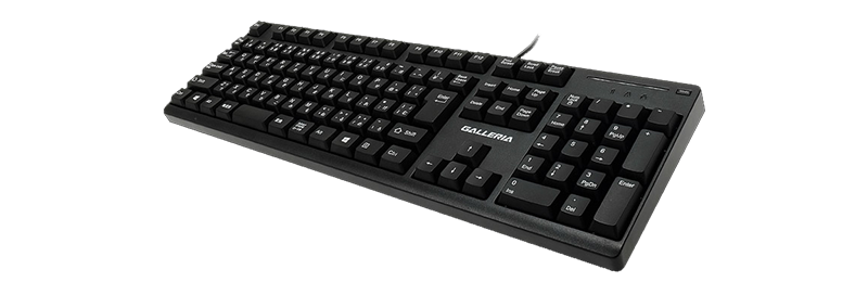 GALLERIA Gaming Keyboard 標準ゲーミングキーボード
